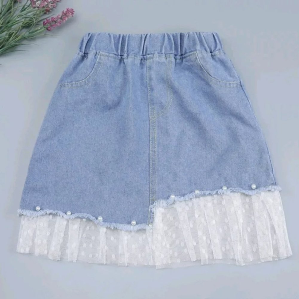 Denim skirt